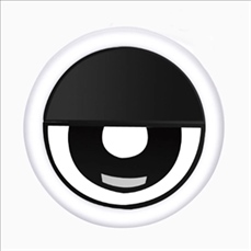 Rechargeable Phone Clip Selfie Ring Light