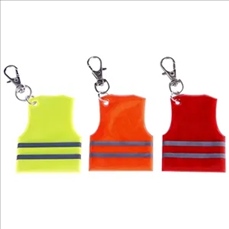 Reflective Vest Keychain