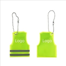 Reflective Vest Keychain