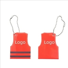 Reflective Vest Keychain