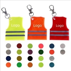 Reflective Vest Keychain