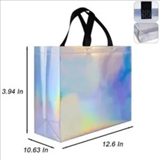 Reusable Laser Non-Woven Gift Tote Bag