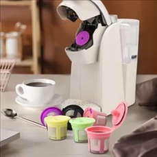 Reusable filter Kcup coffee capsule cup