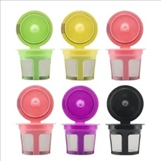 Reusable filter Kcup coffee capsule cup
