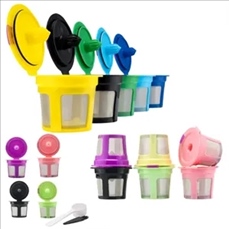 Reusable filter Kcup coffee capsule cup