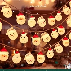 Santa Claus String Led Color Lights