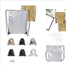 Shiny Drawstring Backpacks