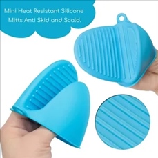 Silicone Heat Resistant Hand Clip Mitt Gloves