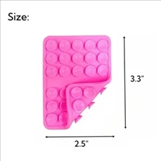 Silicone Suction Cup Phone Case Double Sided