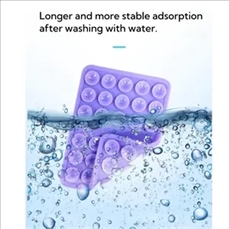 Silicone Suction Cup Phone Case Double Sided