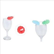 Silicone Umbrella Drink Markers