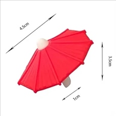 Silicone Umbrella Drink Markers