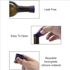 Silicone Wine Bottle Stopper