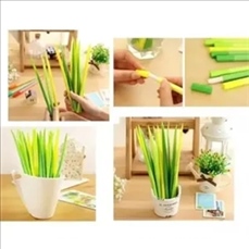 Small grass gel pen