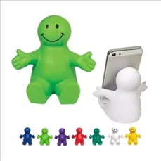 Smiley Face Guy Stress Reliever Phone Holders