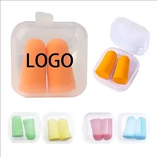 Soft Foam Earplugs in Reusable Case
