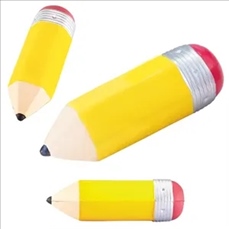 Soft Pencil Stress-Relief Squeeze Toy