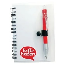 Spiral Notebook w/Cardinal Pen