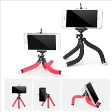 Sponge Phone Tripod with Holder
