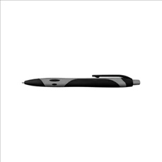Sport Soft Touch Rubberized Hybrid Gel Pen - Black Ink