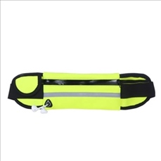 Sports Reflective Waist Bag With Bottle Holder