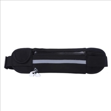 Sports Reflective Waist Bag With Bottle Holder