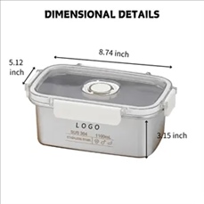 Stainless Steel Airtight Lunch Box
