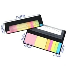 Sticky Notes with Ruler