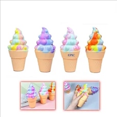 Stress RelieverPU Ice Cream Squishy Toy