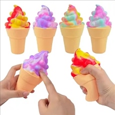 Stress RelieverPU Ice Cream Squishy Toy