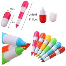 Stretchable Capsule Ballpoint Pen