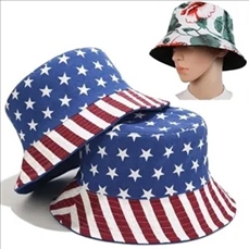 Sublimated summer fishing bucket hats