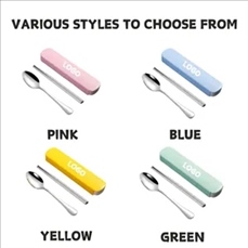 Travel Cutlery Set with Carrying Case