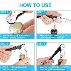 Waiter Corkscrew Wine Openers