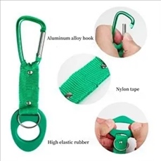 Water Bottle Clip with Carabiner