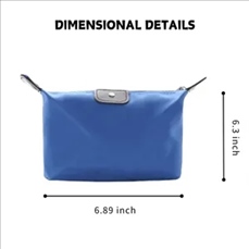 Waterproof Nylon Mini Dumpling-Shaped Makeup Bag