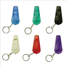 Whistle Keychain with LED