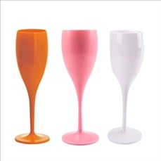 Wine Glass Stemware Plastic Champagne Cup for Party