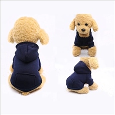 Winter Pet Hoodie Coat Small Dog Jacket With Pocket