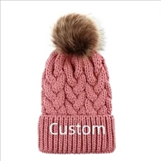 Womens Winter Beanie Cap Knit Soft Warm Hat
